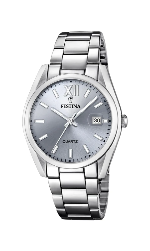 Festina Mens Stainless Steel Watch with Steel Bracelet F20683/1