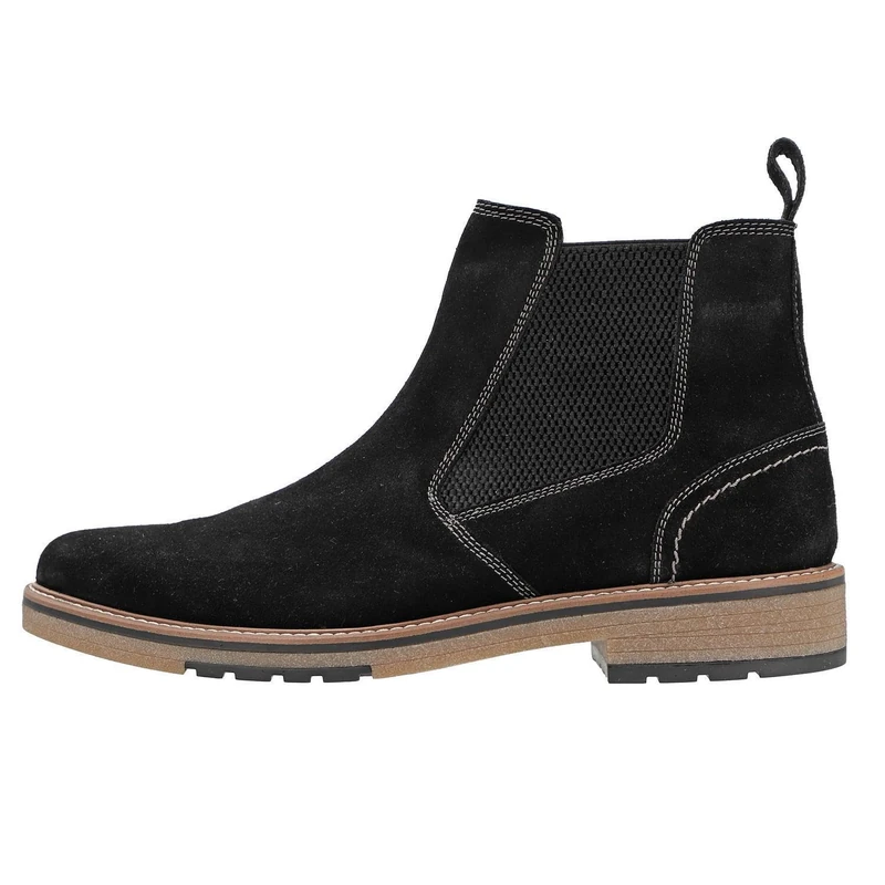 ARA Men's Alessio Ankle Boot, Black, 11 UK