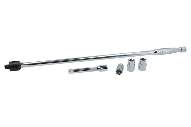 Laser 8827 Power / Breaker Bar Set 1/2"D 5pc