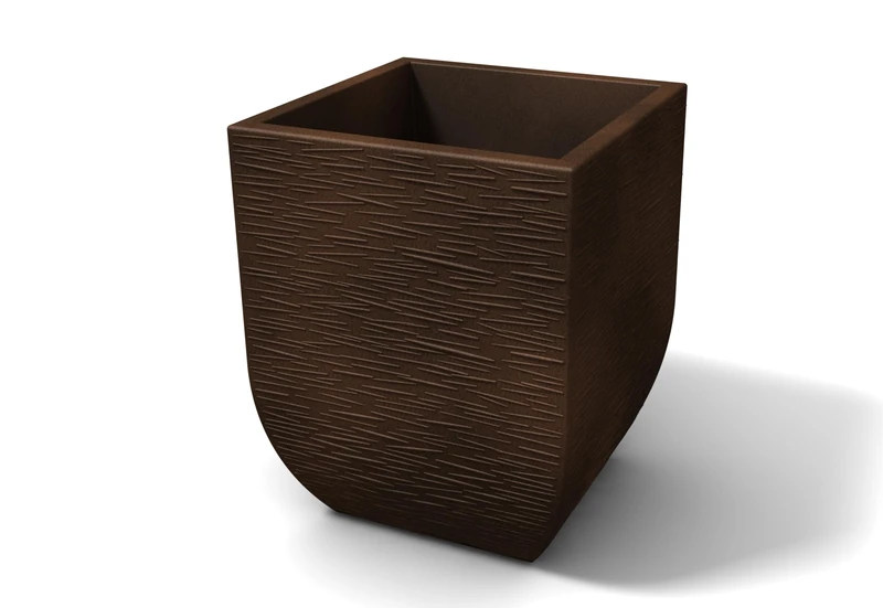Kloris Plant Pot, Brown - Image 1