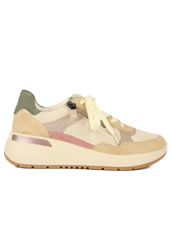 ARA Garda Women's Trainers Black Nuts, Sand Shell Moon Dusky Pink Thyme, 36.5 EU Weit