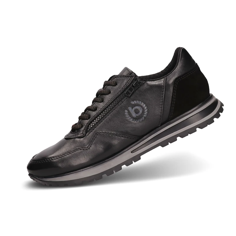 bugatti Men's Business Shoes, Men's Lace-Up, Interchangeable Footbed, Black 1000, 10 UK