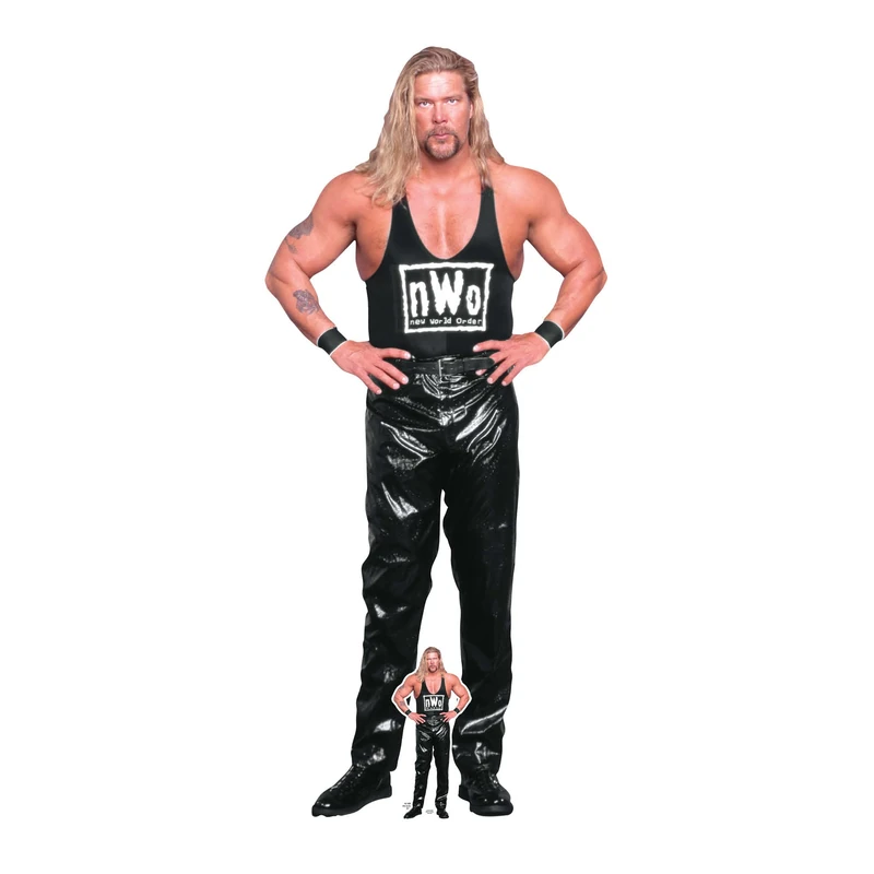Star Cutouts SC4413 WWE Kevin Nash NWO Lifesize Cardboard Cutout – Iconic WCW Legend Display, Wrestling Party Decoration & Collector Gift