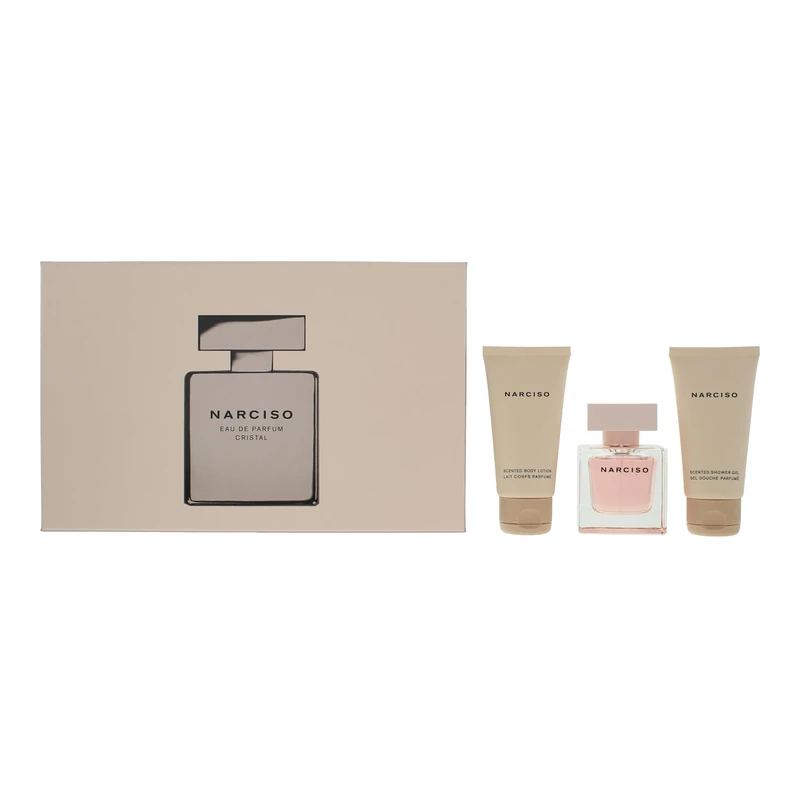 Narciso Rodriguez Narciso Cristal EDP 50ML +BL 50ML + SG 50ML