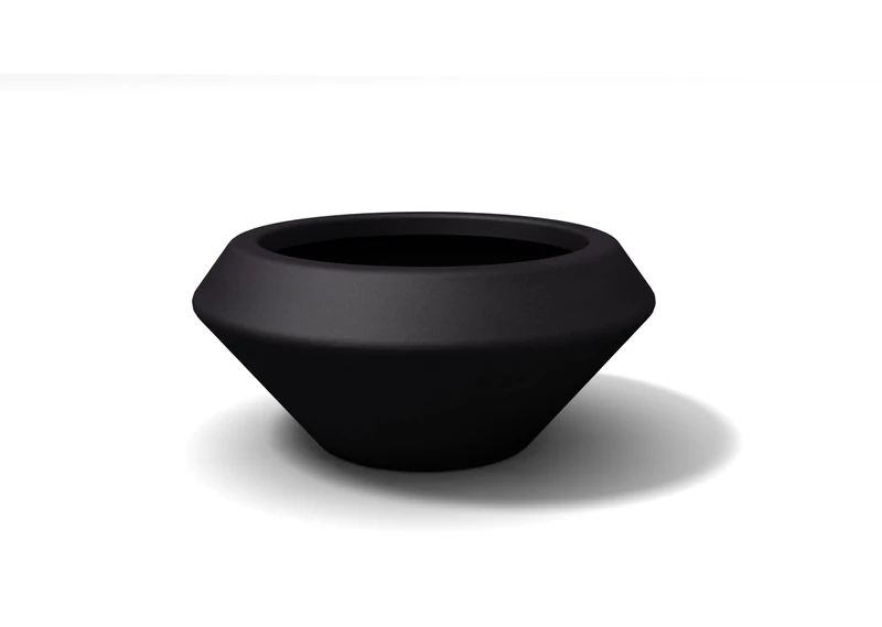 Kloris Plant Pot, Graphite Grey, 60