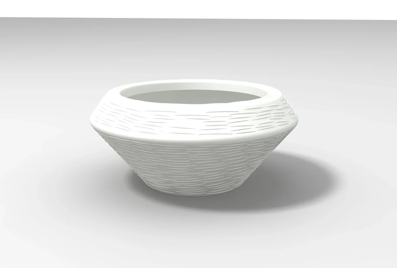 Kloris Plant Pot, White