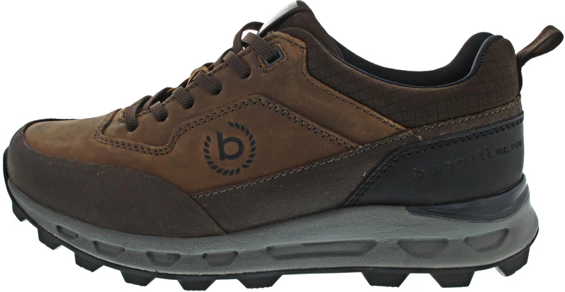 bugatti Men's 321-a9w06 Sneaker, Dark Brown Dark Brown, 7.5 UK