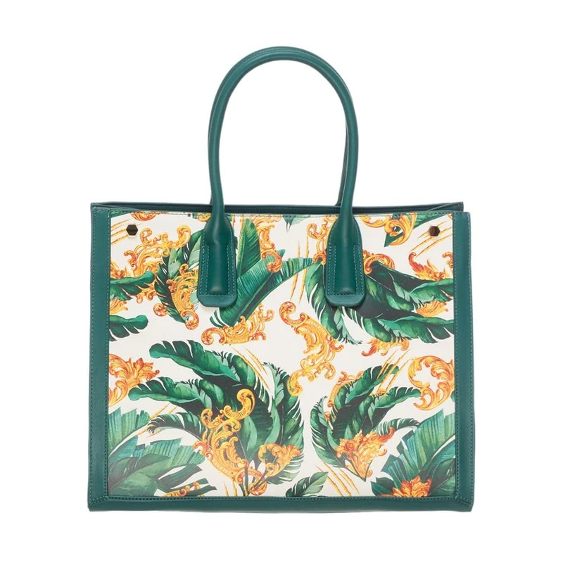 Plein Sport LARGE TOTE MIAMI 301, Green, Tote, Green, Tote