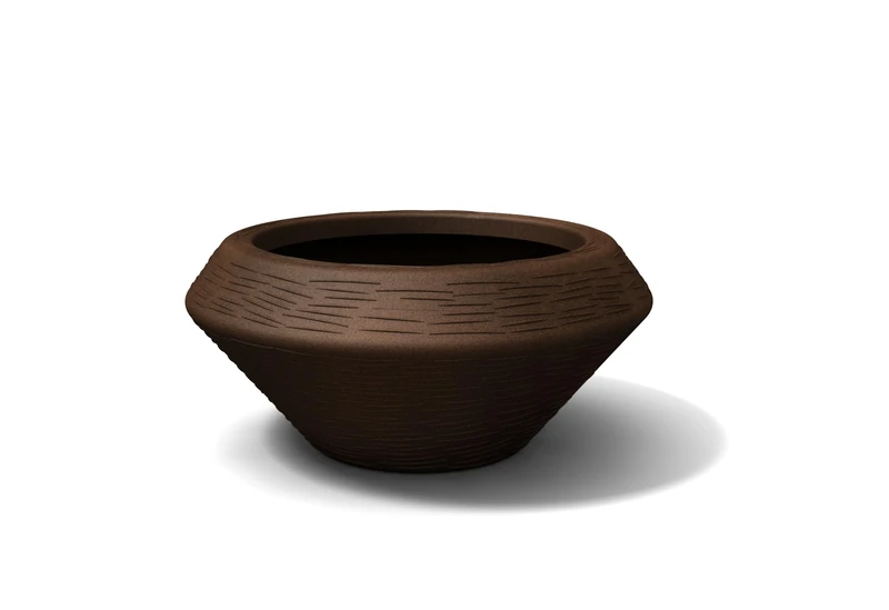 Kloris Plant Pot, Brown - Image 1