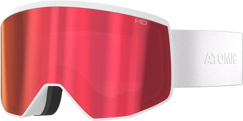 ATOMIC FOUR PRO HD, Unisex Goggles, White, NS -