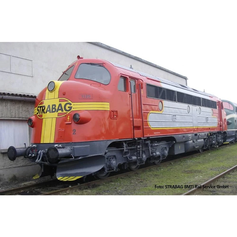 Piko H0 Nohab the Strabag 52490 H0 Diesel Locomotive - Image 1