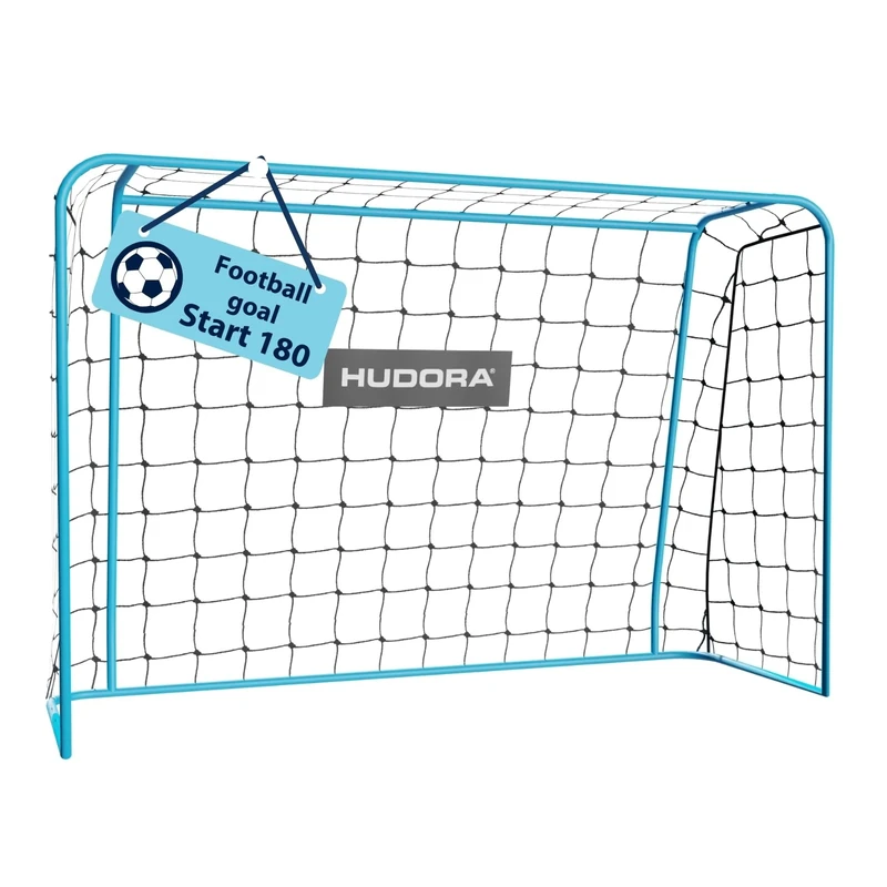 HUDORA Start Football Goal - 180 x 120 x 60 cm - Stable & Durable - Easy Assembly - Ideal for Kids & Adults