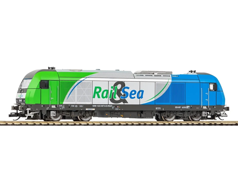 Piko TT Diesel Locomotive Herkules BR 223 Model Train Green Plastic Tabletop All Seasons Ship Traditional