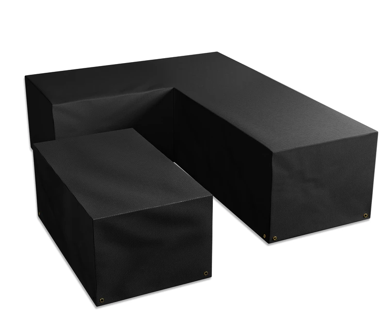 Bosmere All-weather (Modular) - L-Shaped Dining Set Cover - Large, Left Side Long, L286 x W222 x H82cm, AM663C