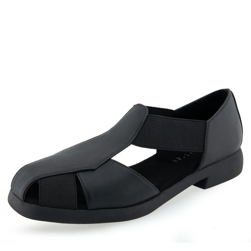 Aerosoles Women's 4give Fisherman Sandal, Black, 7.5 UK