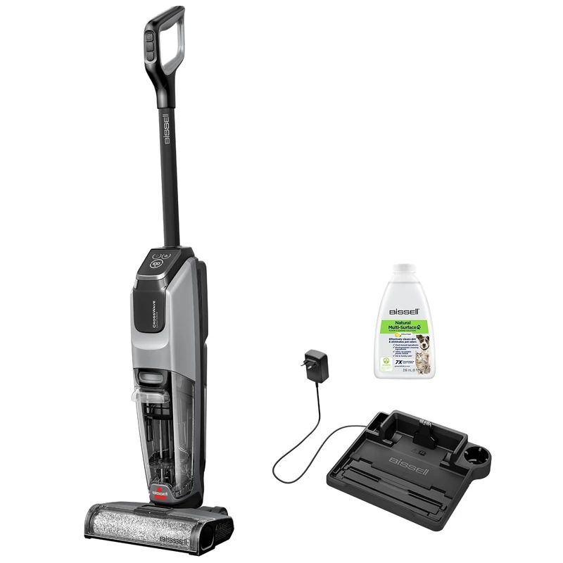 BISSELL CrossWave OmniForce Wireless Wet Dry Vac, Suction & Mopping in One or Only Vacuum Mode, Wet Vacuum Cleaner with High Performance, Washing Vacuum Cleaner, Suction Washers, 3912N