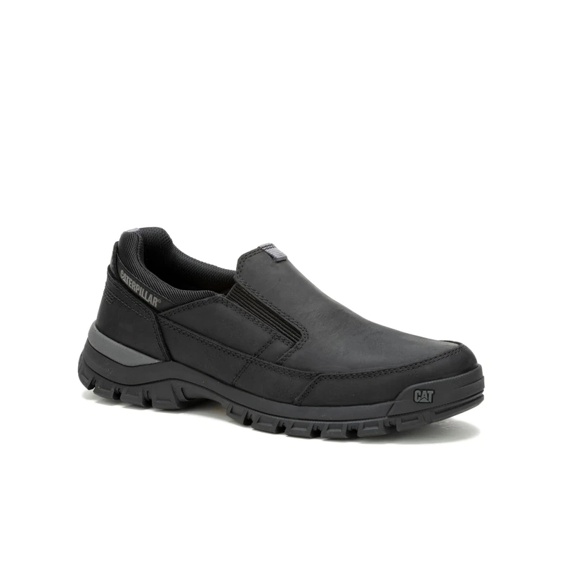 CAT Footwear Men's Threshold Slip ON Loafer, Black, 7 UK