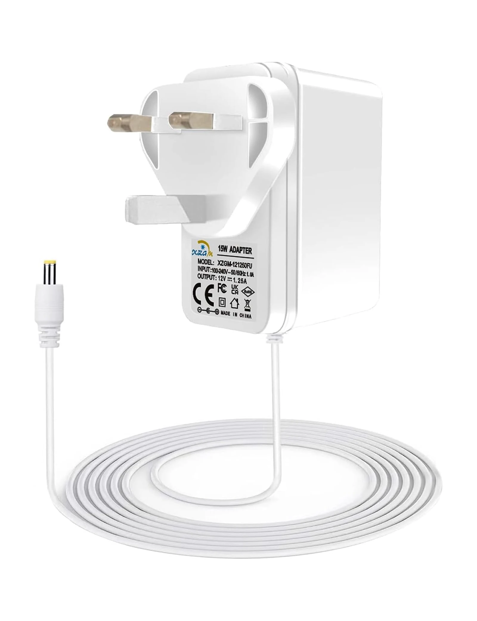 15W Power Adapter Charger for echo dot power cable,for Echo Dot 3rd Generation, Echo Dot (3rd/4th Gen) with Clock, Echo Dot Kids Edition, Echo Show 5, Echo Spot, and Fire TV Cube