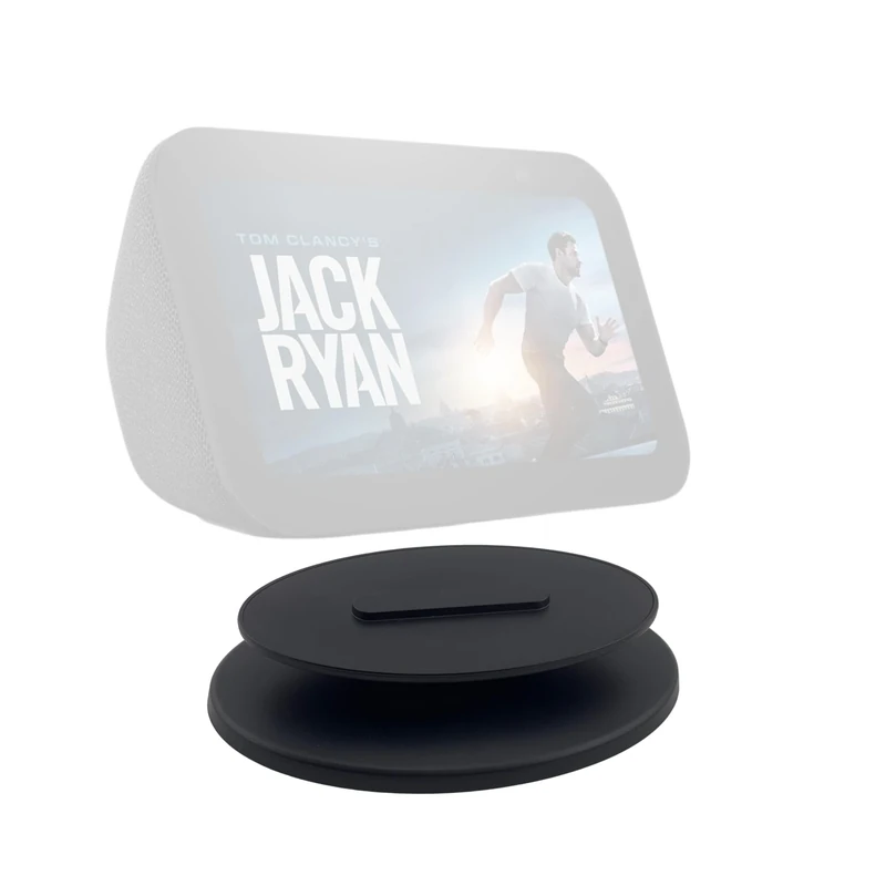 Sintron Adjustable Magnetic Stand Mount for Shᴏw 5 & Shᴏw 8 (1st Gen & 2nd Gen) - Smart Display Stand Holder, 360 Degree Rotation, Tilt Function & Anti-Slip Base - Black, Compatible with iPhone Models