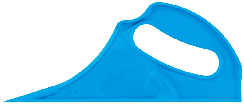 MARTOR SECUPLUS 220, 20 Pieces, Bladeless Cutting, Paper Splitting Without Blade, Paper Layer Cutting, for Material Off a roll, Safety Knife with Handle