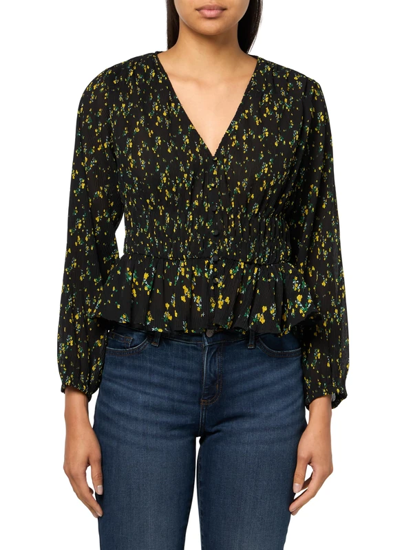Desigual Women's Woman Woven Blouse Long Sleeve