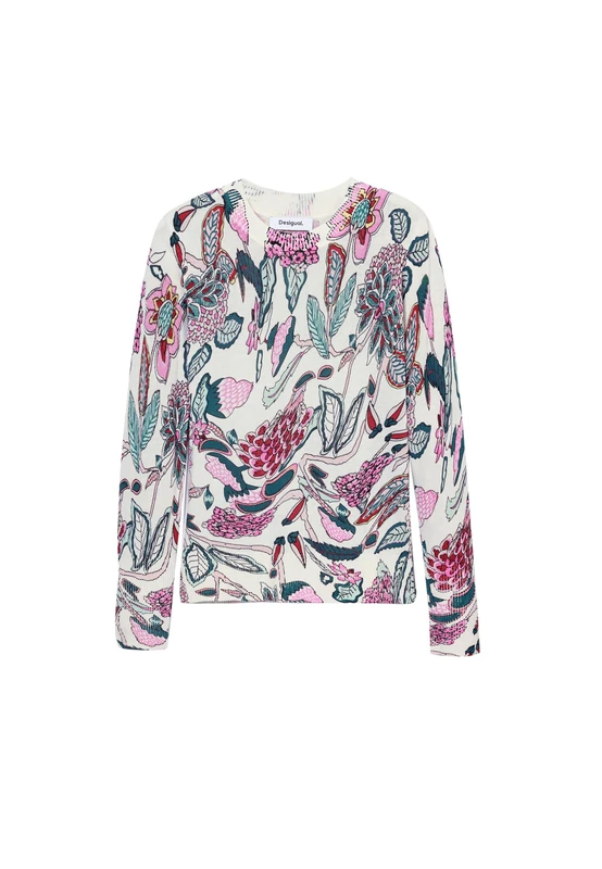 Desigual Sweater White