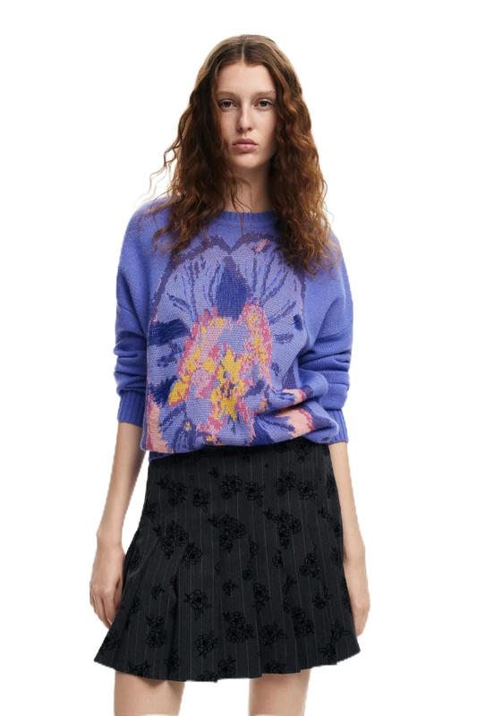 Desigual JERS_PENSEE_Lacroix, 3115 Royal Lilac, L, red, L