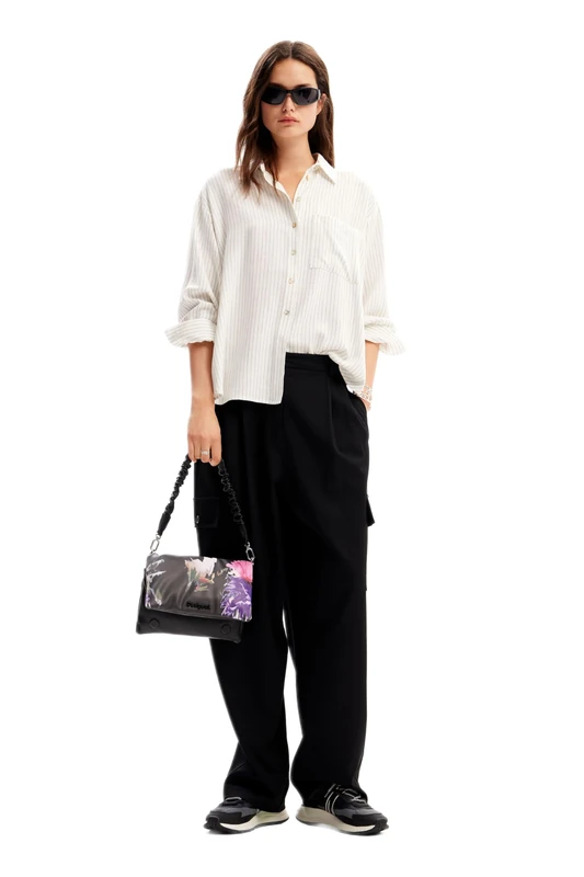 Desigual CAM_Butterfly, 1000 Blanco, L/XL, White, XL