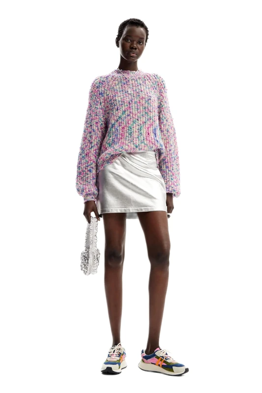 Desigual JERS_Birmingham, 9019 Tutti Fruti, M, Material finishes., M