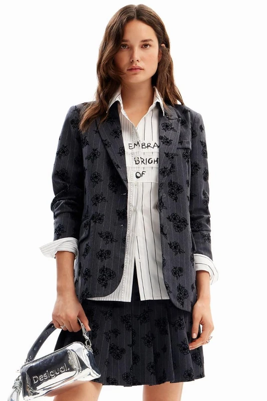 Desigual AME_ZAGREZ 2003 GRIS VIGORE MEDIO, M, black, M - Image 1