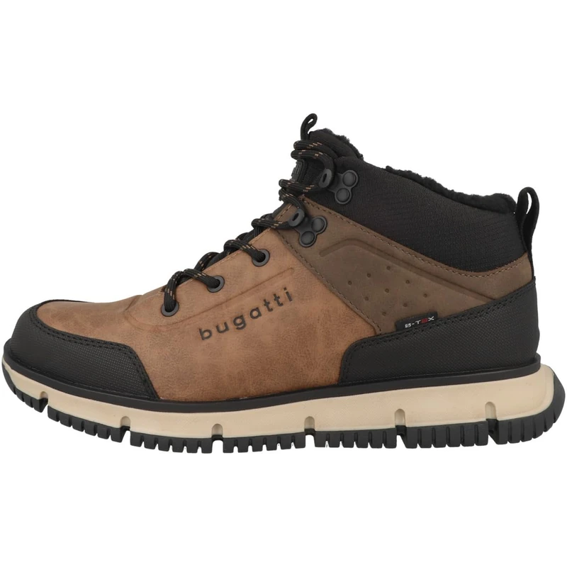 bugatti 341-AC250-5050 XL - Men's Boots - 1015-Black-Grey, Cognac Black, 8 UK - Image 1