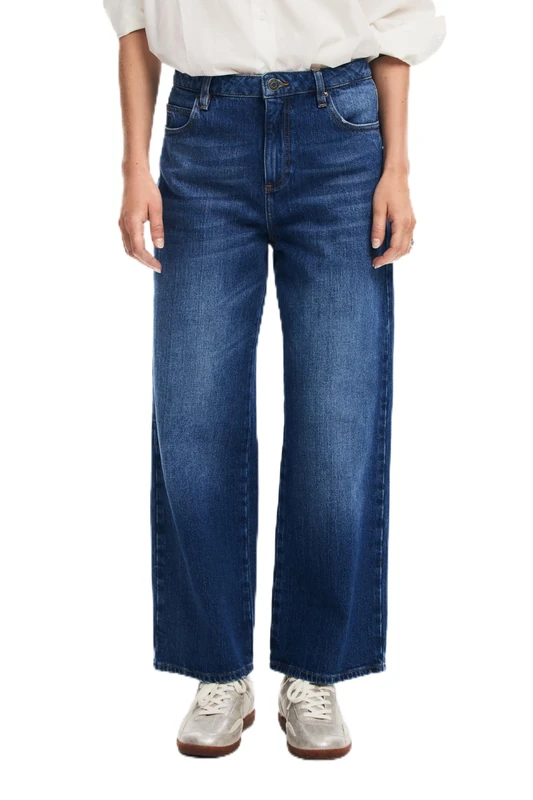 Desigual Denim_Ainara, 5053 Denim Medium Wash, 38, Blue, 12