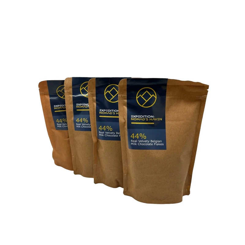 Luxury Hot Chocolate - Real 44% Belgian Milk Chocolate Flakes (1kg)