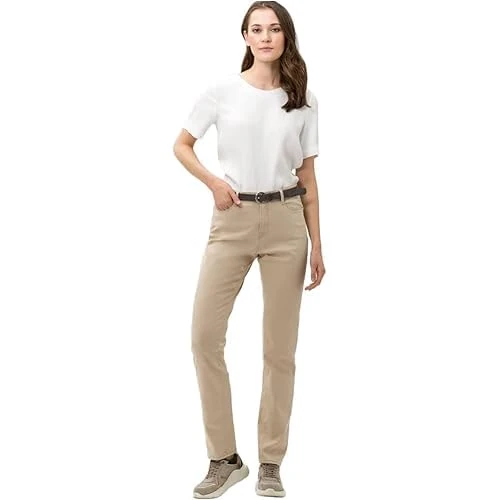BRAX Women's Style Carola Jeans, Slightly Used Light Grey, 32W x 30L