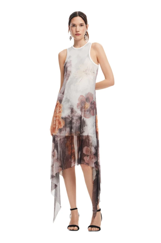 Desigual Women's Sleeveless Knit Dress, Black, L