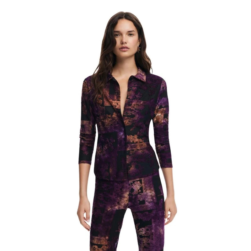 Desigual TS_ Nebula, 2000, L, Black, L