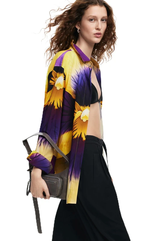Desigual CAM_PENSEE_LACRO, 9019 Tutti Fruti, L/XL, Material finishes., XL