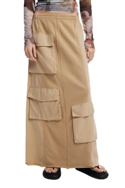 Desigual FAL_Preston, 6011 Camel, S, Brown, S