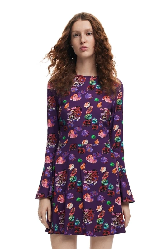 Vest_Flower SCRIBB, 3048 Purple Flandes, L, red, L