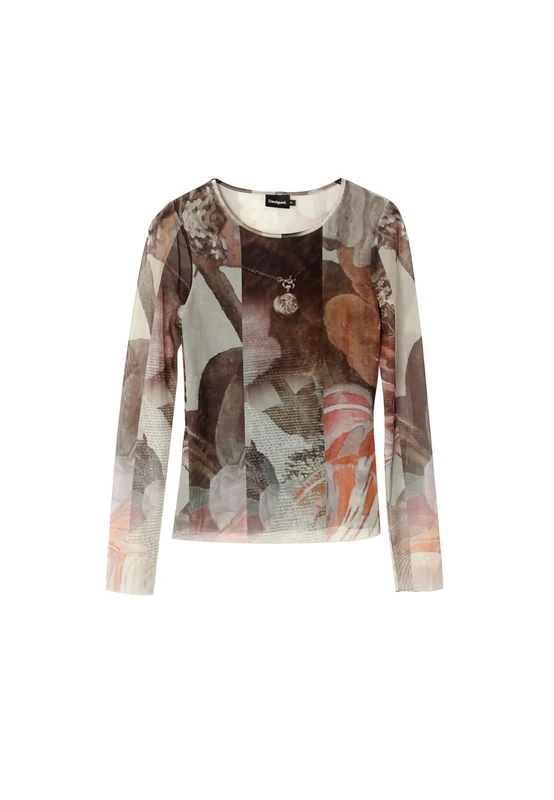 Desigual TS_Carson, 8019 OCRE, XL, Yellow, XL
