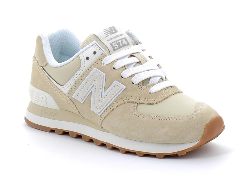 New Balance WL574QB2 574 Women Beige UK 6.5