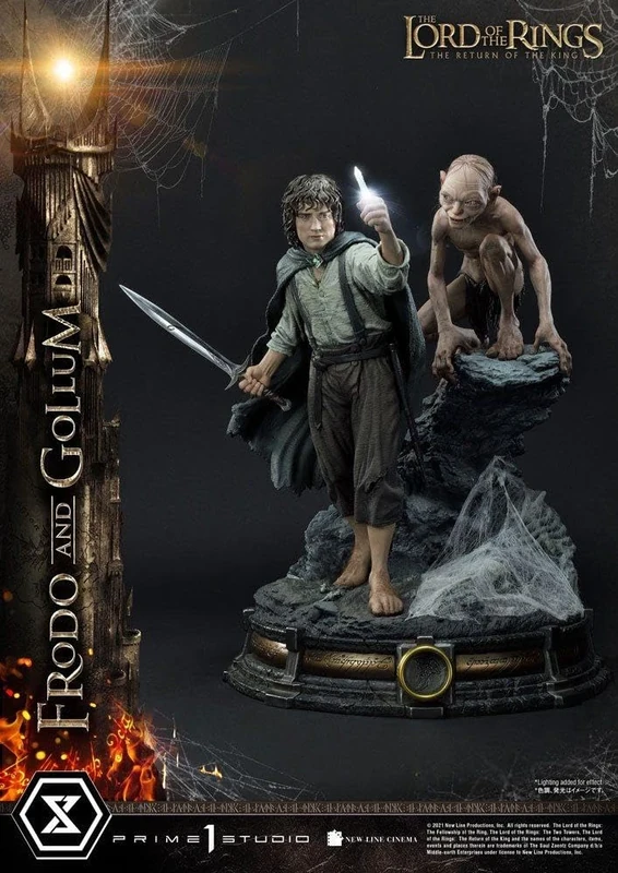 Prime 1 Studio LE SEIGNEUR DES ANNEAUX - Frodo & Gollum Bonus Ver. - Statuette 46cm