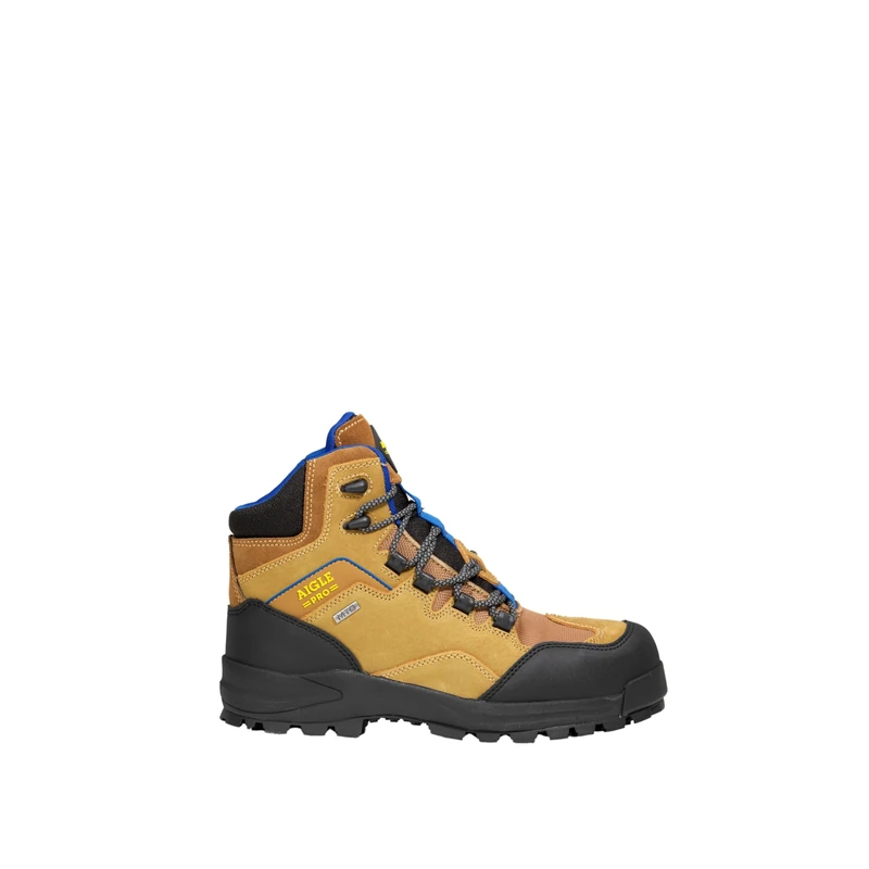 Aigle Men's Nassio Evo S3 Construction Shoes, Camel, 10.5 UK