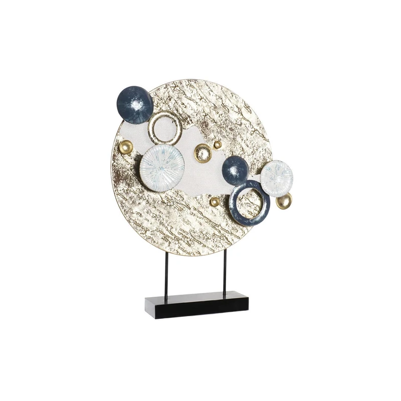 Decorative Metal 52 x 8.3 x 61 cm Solar Dorado