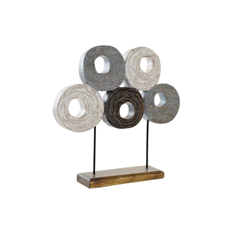Decoration Albasia Hierro 49X10X47 Circles - Image 1