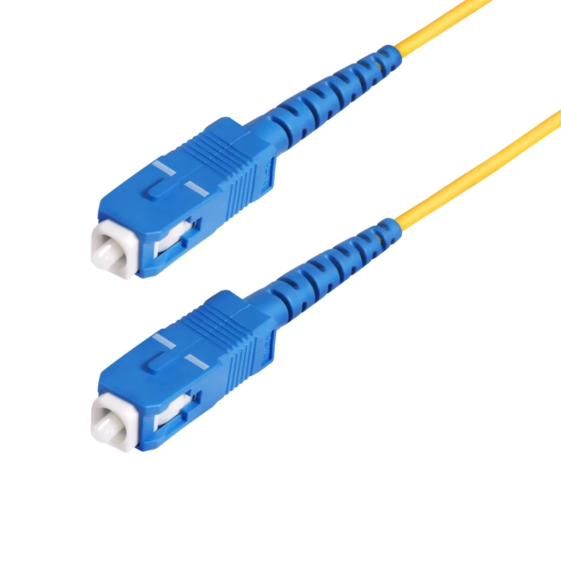 StarTech.com 30m (98.4ft) SC to SC (UPC) OS2 Single Mode Simplex Fiber Optic Cable, 9/125µm, 40G/100G, LSZH Fiber Patch Cord