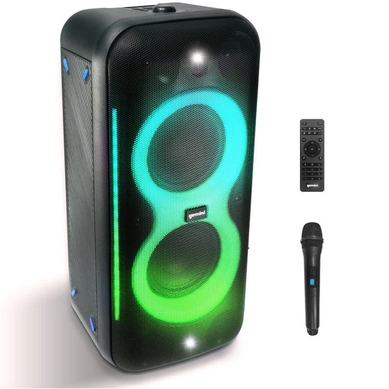 Gemini Sound GRV-2650L UltraRave Duo 400W Bluetooth Party Speaker