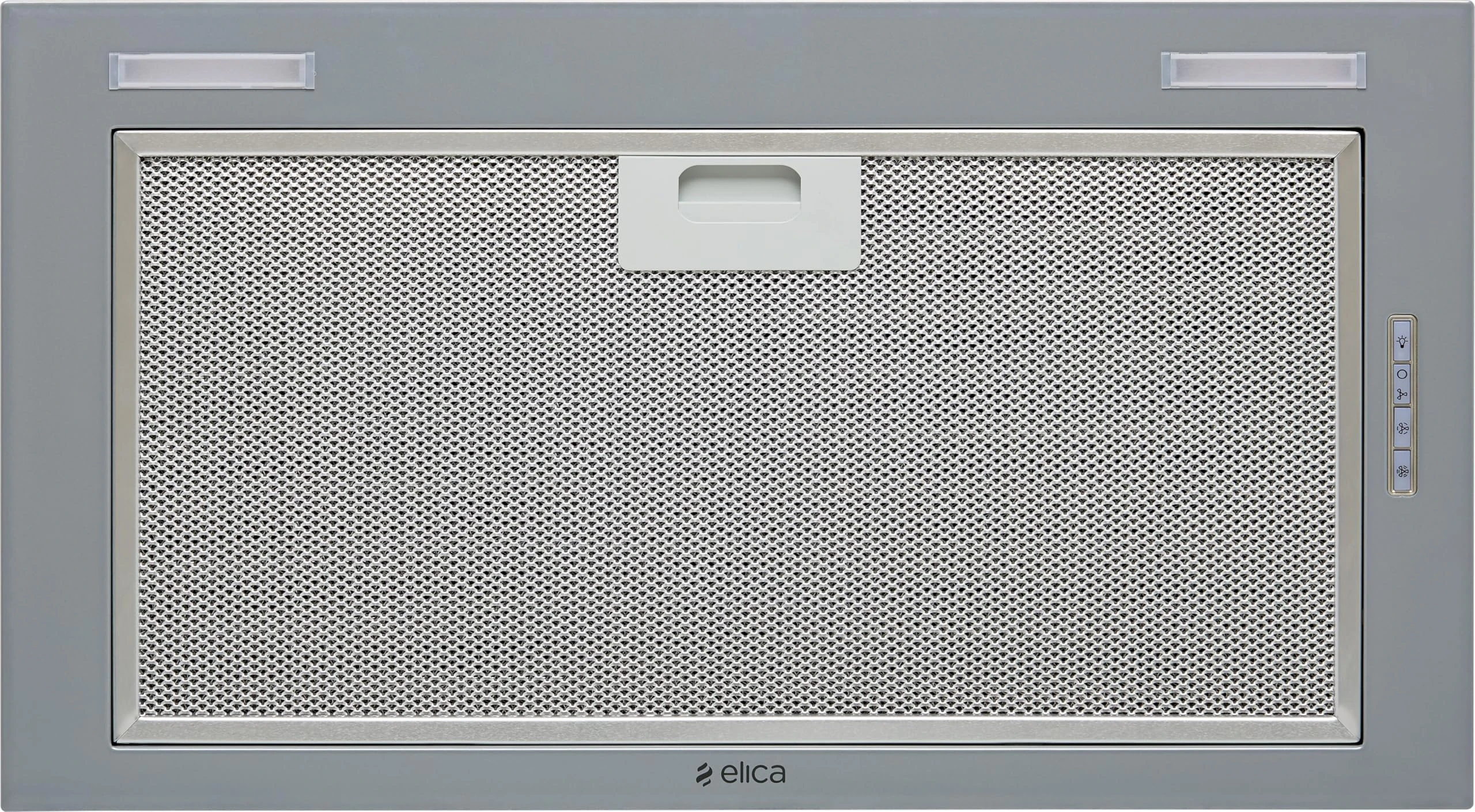 Elica FOLD-GR-60 60 cm Canopy Cooker Hood - Grey - For Ducted/Recirculating Ventilation