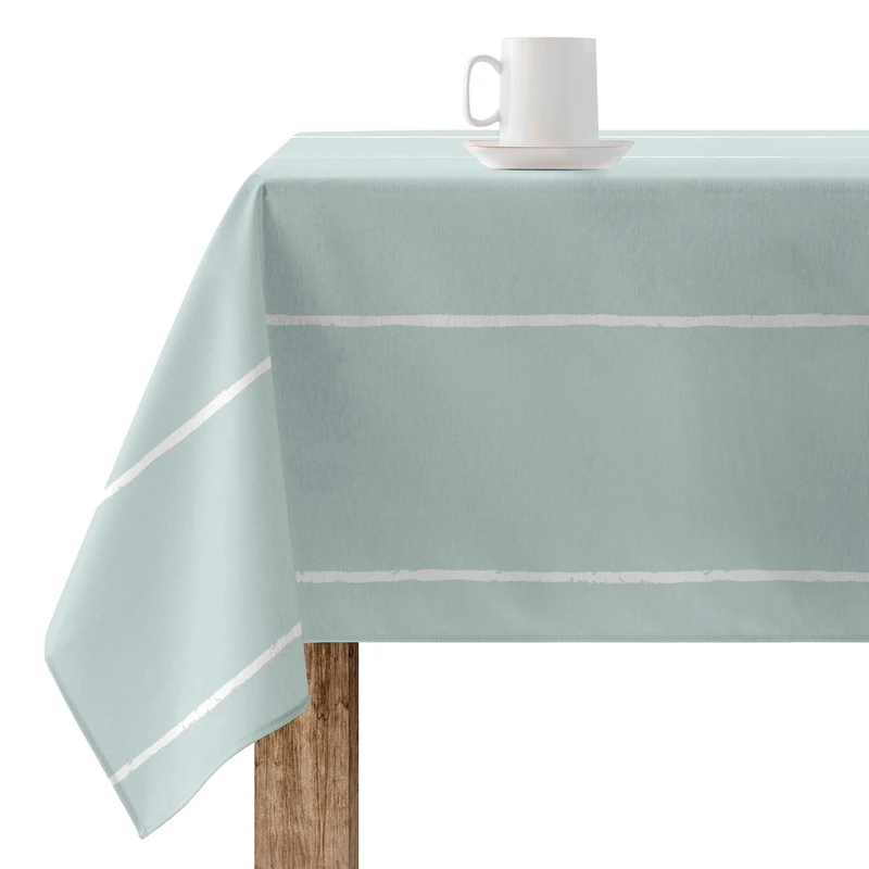 BELUM | Stain Resistant Tablecloth Size 240 x 155 cm - Extra Soft Touch Tablecloth Colour Multicolor - Fabric Tablecloth 100% Organic Cotton Model 0120-322