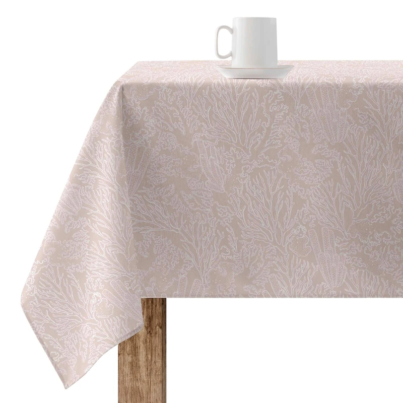 BELUM | Stain Resistant Tablecloth Size 250 x 155 cm - Extra Soft Touch Tablecloth Colour Multicolor - Fabric Tablecloth 100% Organic Cotton Model 0120-317